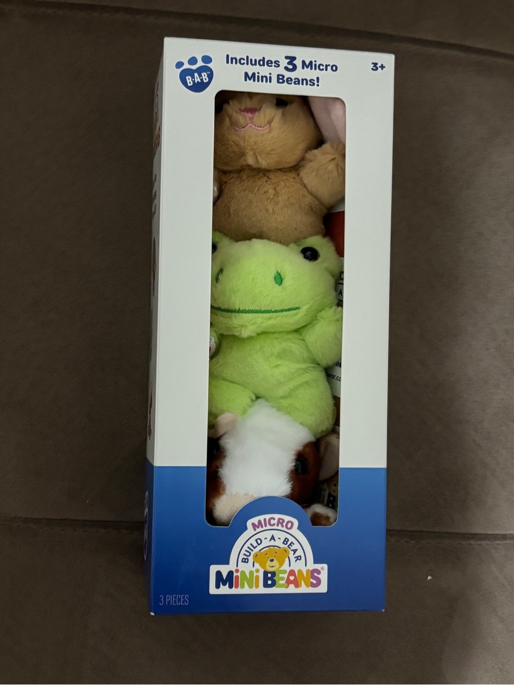 Build A Bear BAB Workshop MiniBeans Plush Set Pawlette Spring Frog Longhorn